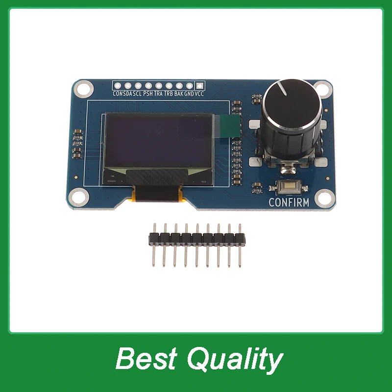 Layar Tampilan OLED 0,96 Inci Dikombinasikan Dengan Antarmuka IIC Modul Encoder Putar EC11