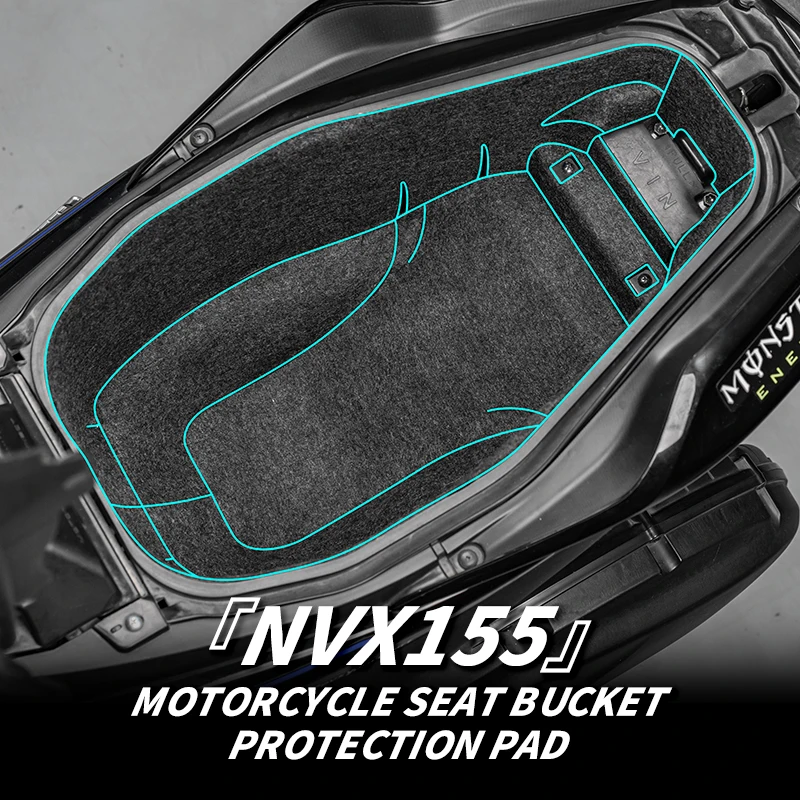 

Used For YAMAHA NVX AEROX155 Motorcycle Accessories Storage Protection Pad Box Liner Luggage Tank Cover Bike Seat Bucket Pad