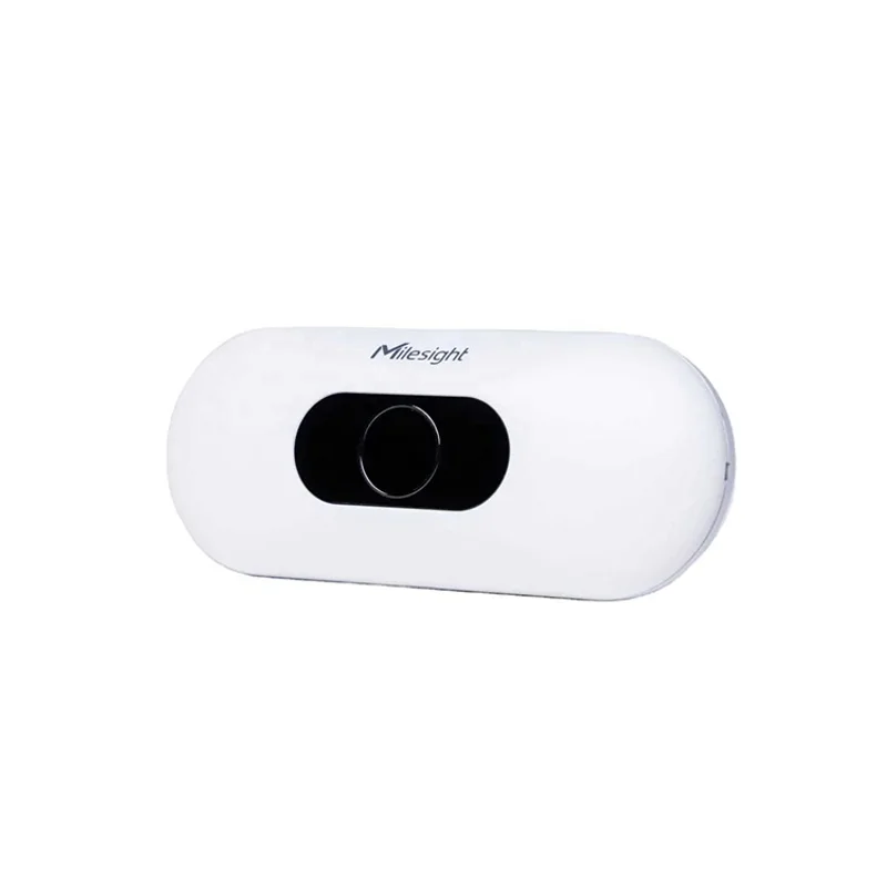Milesight VS133 AI ToF People Counter LoRaWAN Battery 12Vdc 99.8Pct SX1302 Wi-Fi/Ethernet/Rs485 GDPR Retail Door Tracking Sensor