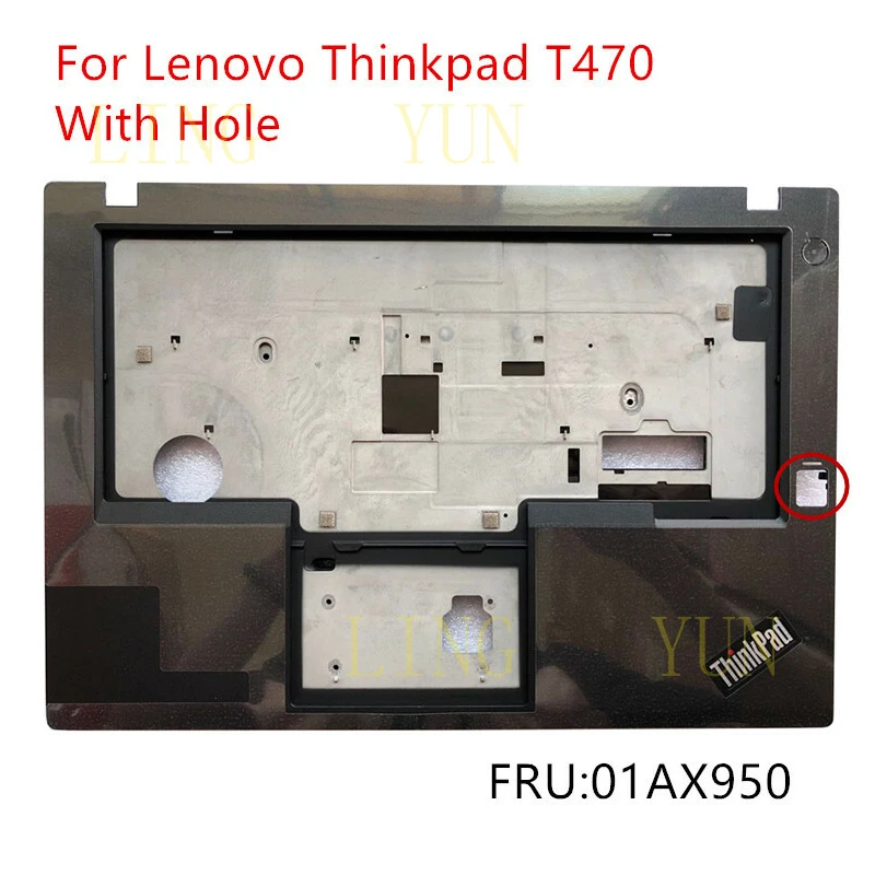 

Новый верхний корпус (пальмрест) с рамкой клавиатуры для Lenovo Thinkpad T470, артикул 01AX950