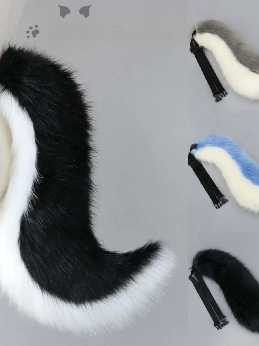 handmade-plush-animal-tail-costume-tail-simulation-wolf-tail-party-prop-for-comic-conventions-and-gatherings