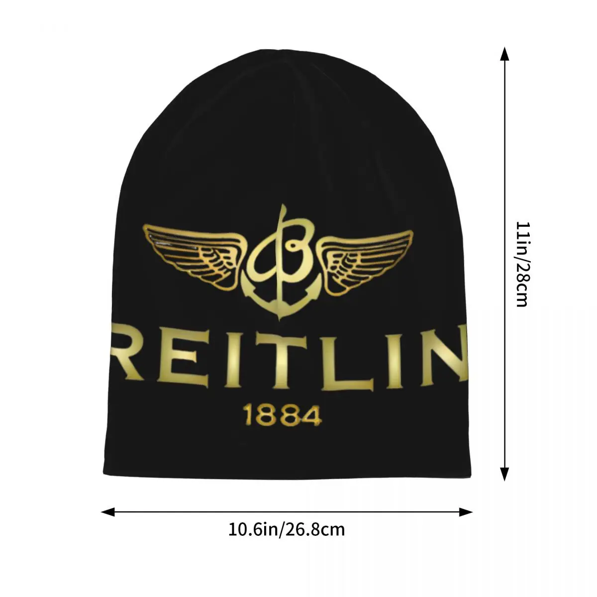 Women Men B-Breitling Chemo Beanie Cap Accessories Warm Headwear Bonnet Knitting Hats Gift for Birthday