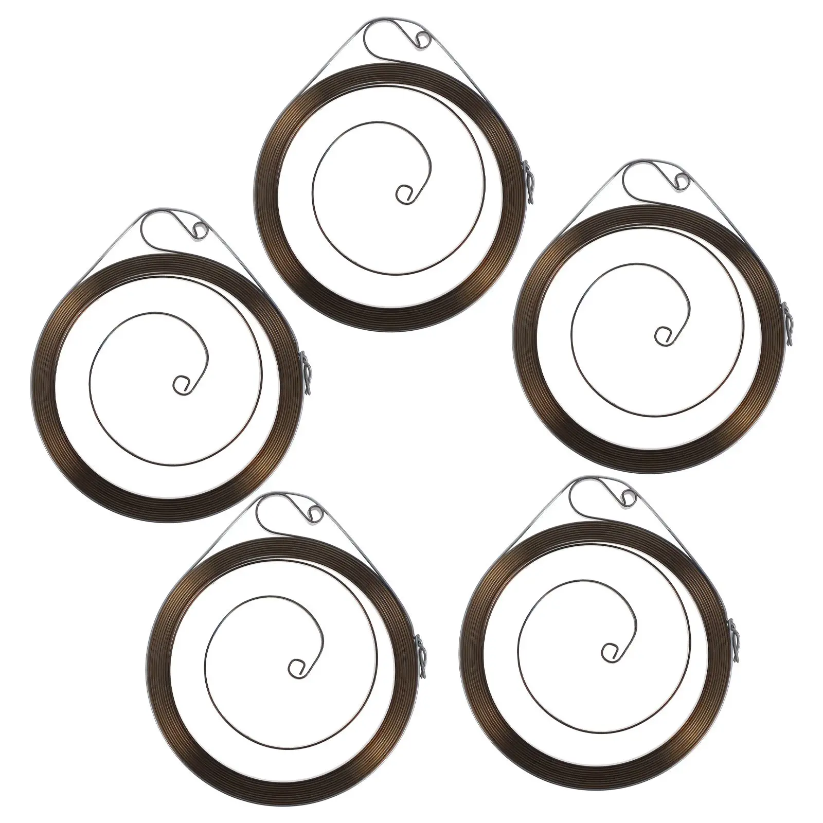 

5 Pcs Starter Spring for Chainsaw Smooth Operation Reliable Performance Fits MS250 230 180 Enhanced Function Compatibility
