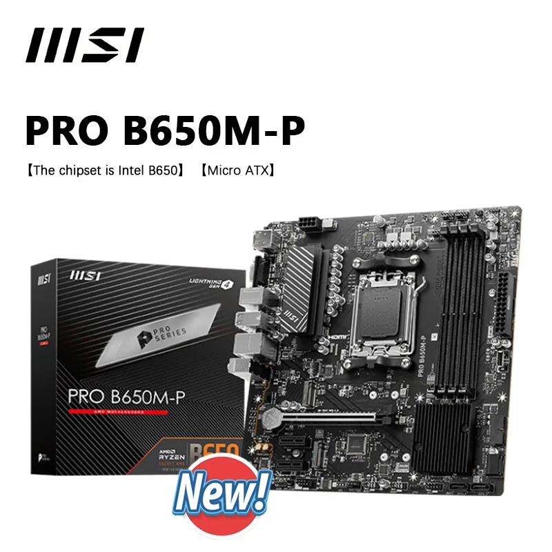 Msi New Pro B650M P…