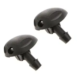 Set of 2 Car Vehicle Windshield Wiper Washer Water Spray Nozzle for Dacia Megane Renault Auto Replacement