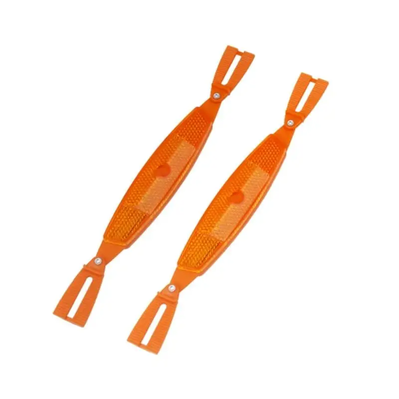 

652F Universals Bicycles Spokes Reflectors Plastic Bike Wheel Safety Light Reflective Spokes Accessories Easyly Mount