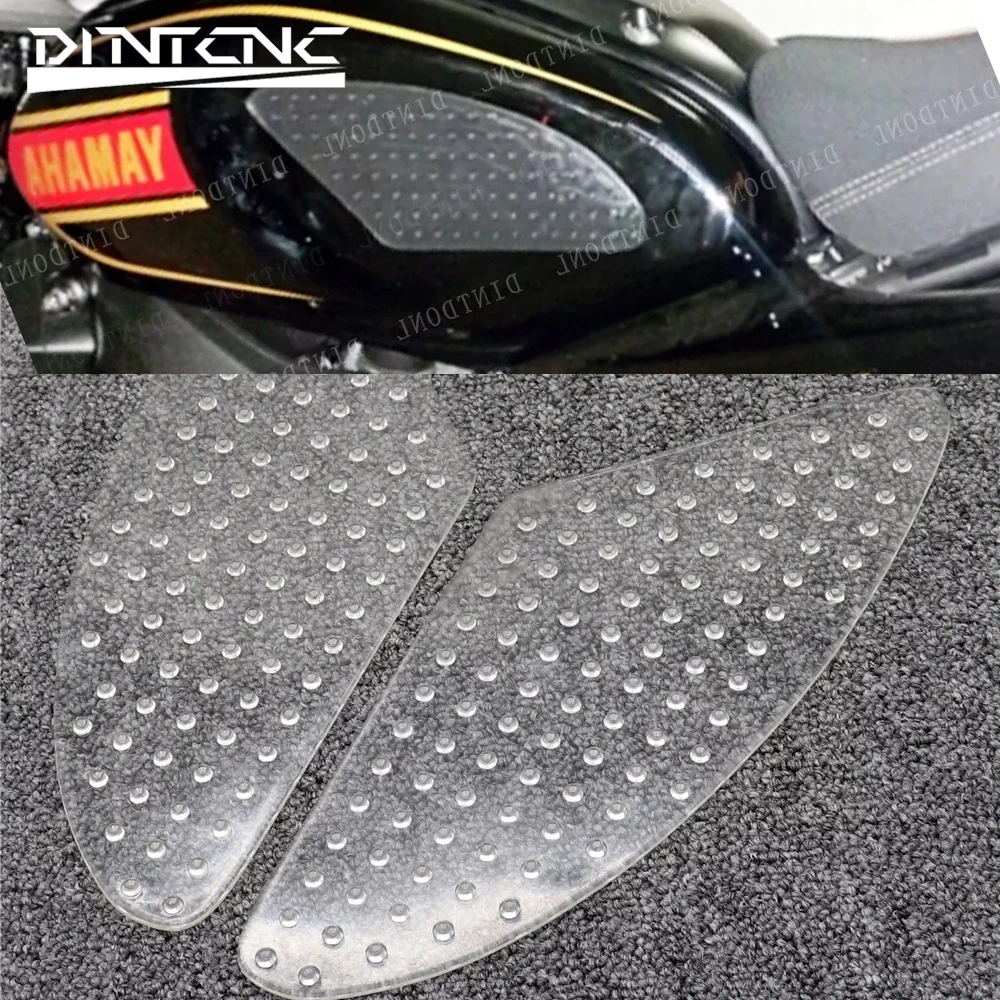 For YAMAHA FJR 1300 FJR1300 2001-2015 Tank Traction Pad Anti Slip Sticker Motorcycle Side Decal Gas Knee Grip Protector Rubber