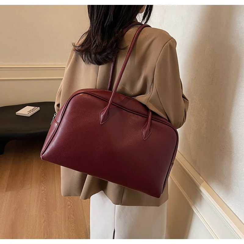 

Ladies Crossbody-Bag Made Of Sheepskin Leather Featuring Casual High-End Lightweight Soft Daily Refined Style​