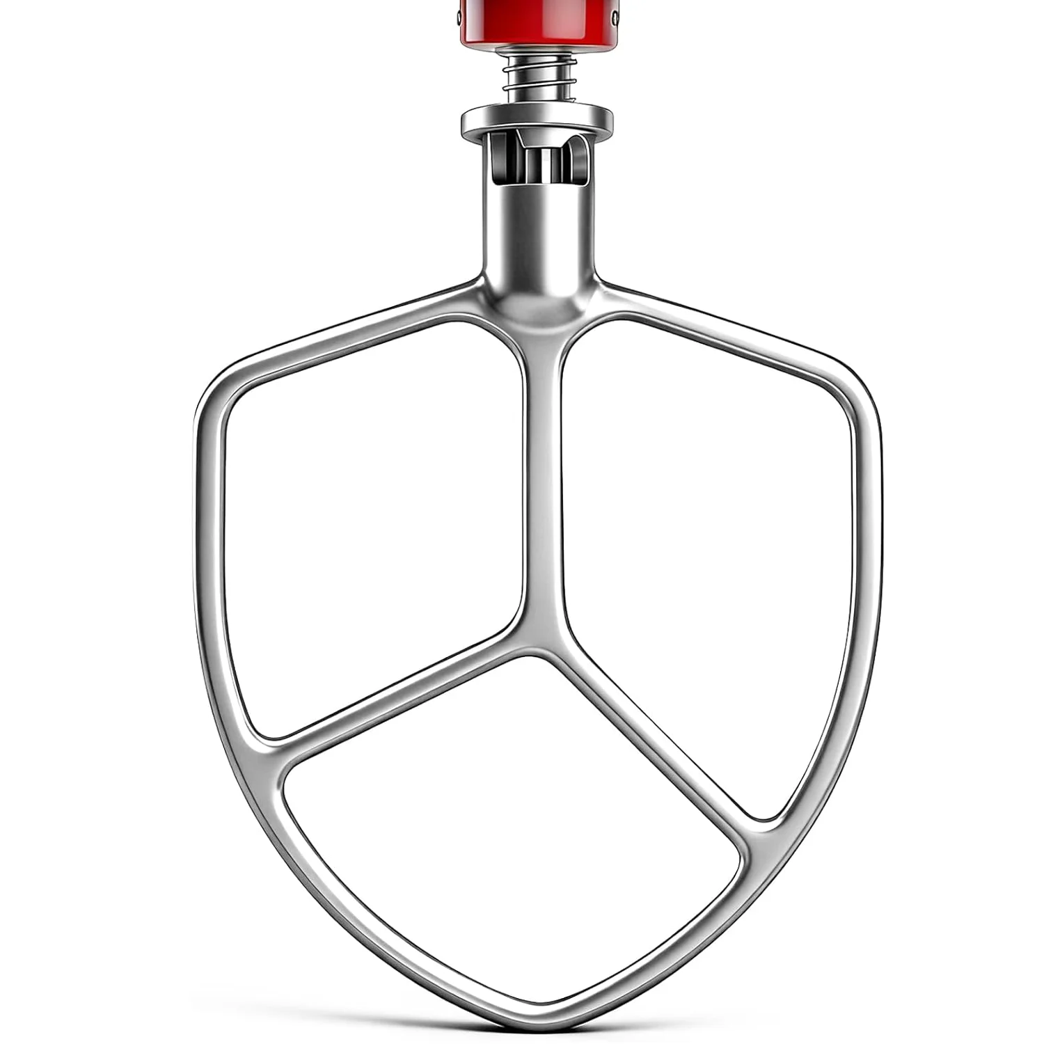 Stainless Steel Flat Beater Compatible for KitchenAid 5plus - 6 Qt Bowl-Lift Stand Mixers, KitchenAid Paddle Attachment