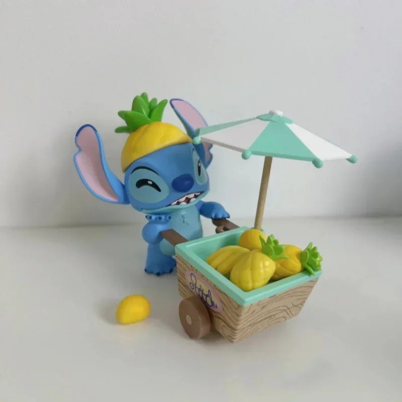 

Kawaii Disney Stitch Play Series глухая коробка счастливая таинственная коробка аниме фигурка коллекция декоративные игрушки для детей рождественские подарки