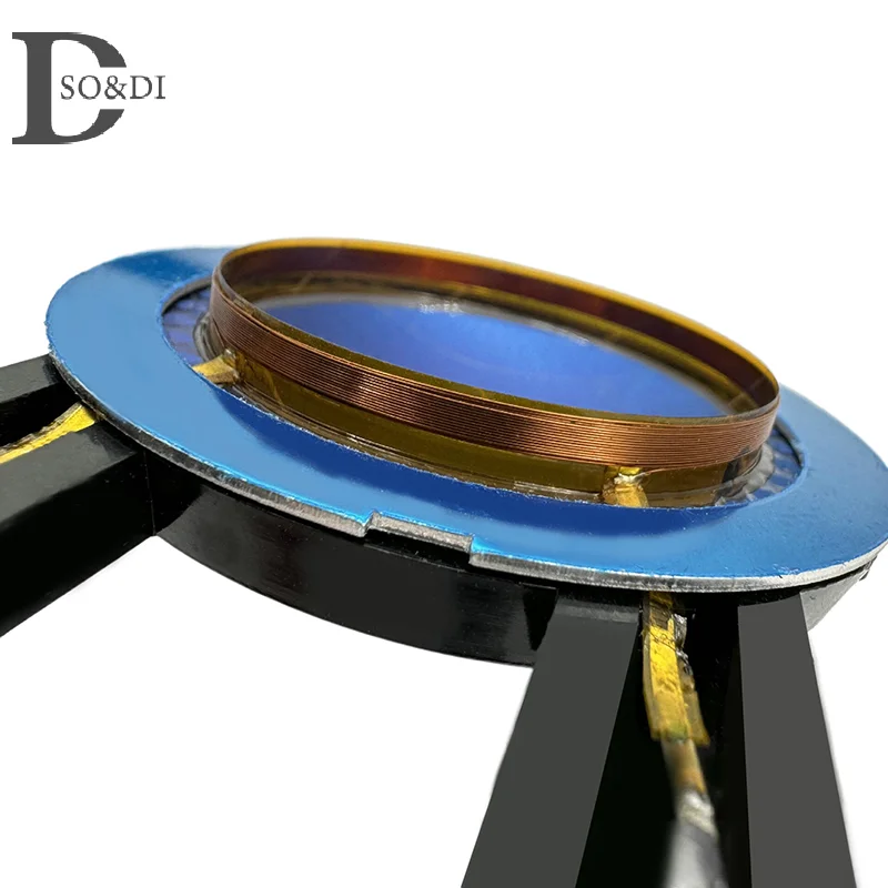 Voice Coil 44.4mm Blue Titanium Diaphragm Repair Kit Dome Tweeters 8 Ohm Horn DIY Accessories image 5