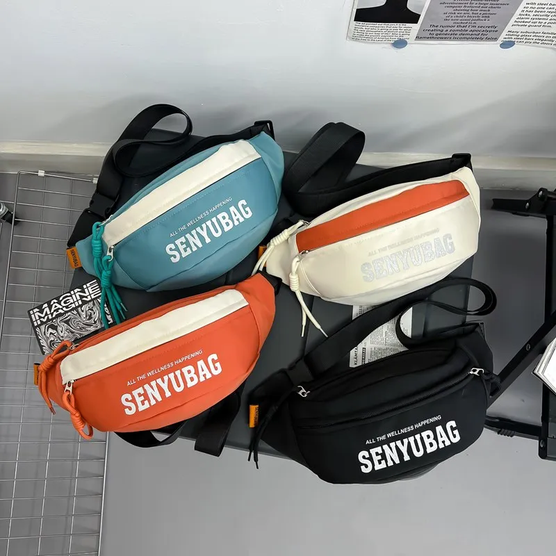 

2025 New Summer Multi-Color Trendyy Waist Bag, Fashionable and Personalized Crossbody Bag, Versatile for Men and Women