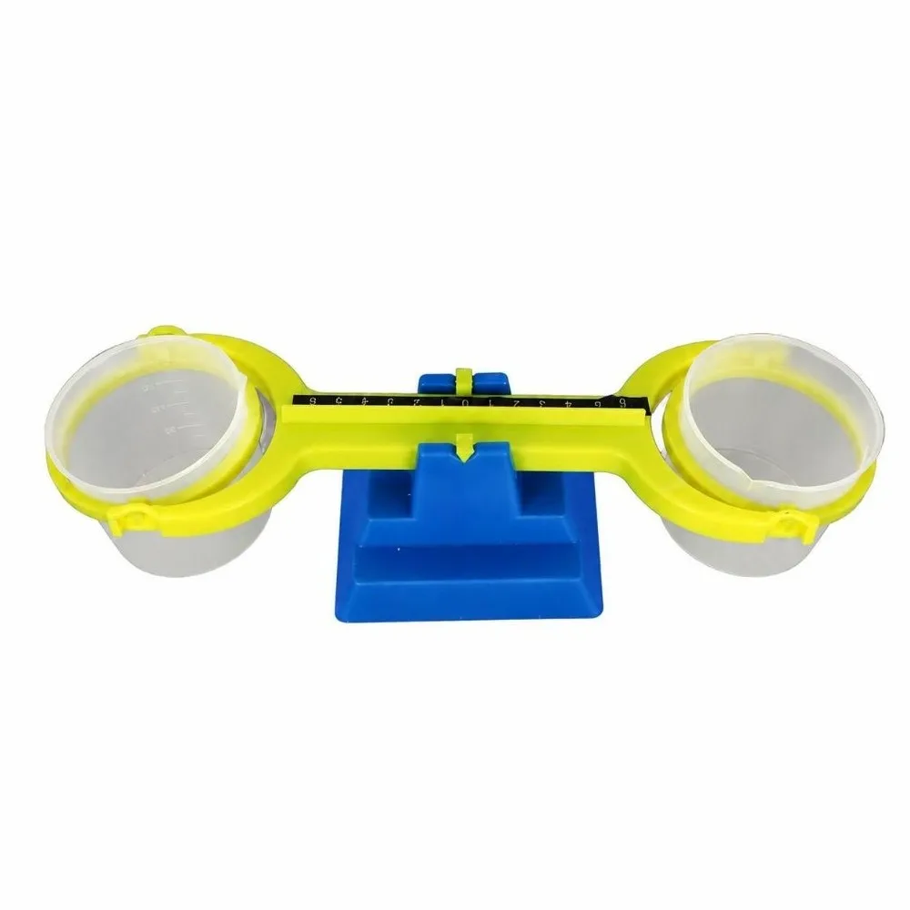 Polymer Simple Balance Scale Two Pan Structure Compact Size Balance Tool Balanced Fulcrum Multi Color Appearance