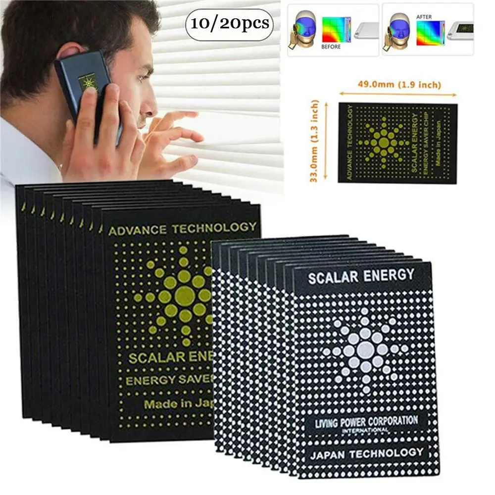 

10/20 Pcs Effect For Cell Phone Computer Anti Radiation Protection Sticker EMF Protector Anti Radiation Quantum Shield