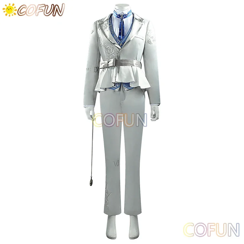 COFUN [Customized] Nijisanji Vtuber ChroNoiR 5th Anniversary Kanae Cosplay Costume Halloween Outfits Women New Suit Uniform