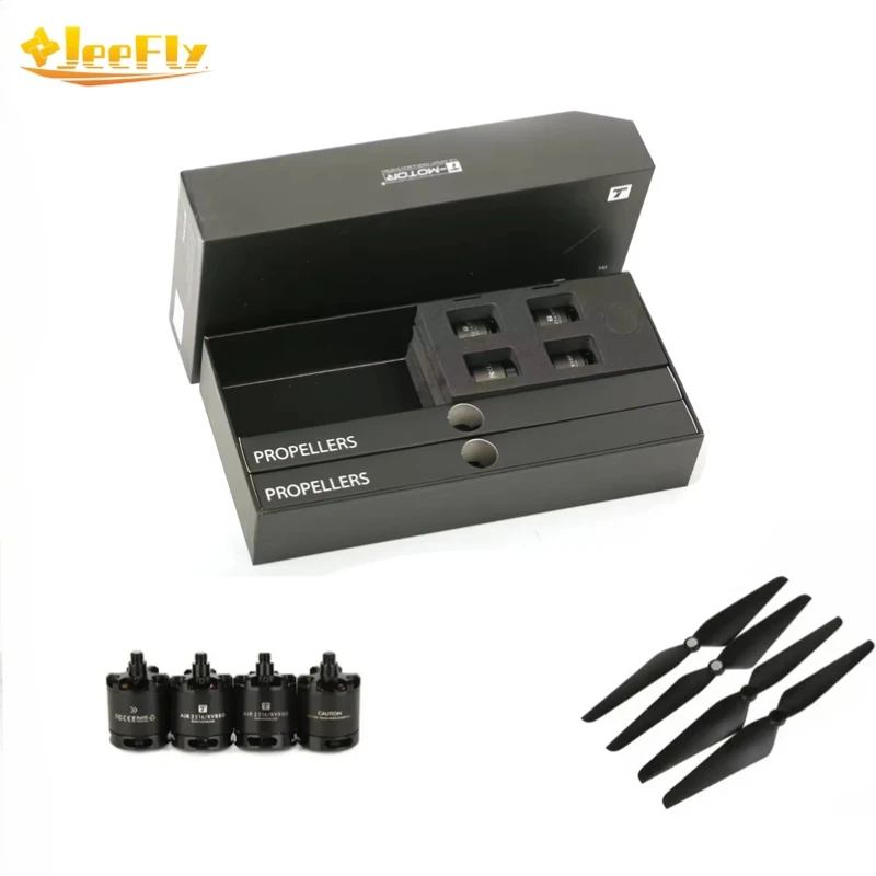 

Wholesale T-motor Air Gear 450 4PCS 2216 AIR2216 KV920 Motor 2Pair T1045 1045 Props Propeller for RC Beginner Edu Drone Show