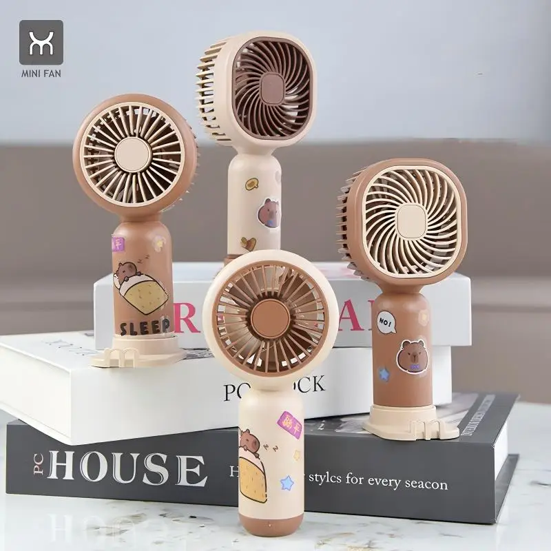 NEW USB Mini Rechargeable Portable Handheld Fan for Office Outdoor Travel Camping - Compact Gift Choice