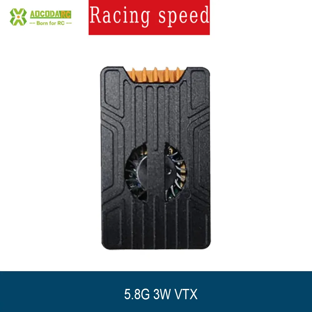 

Aocoda-RC Analog VTX Crossing Machine 3W Analog Image Transmission 5.8G Model Aircraft FPV
