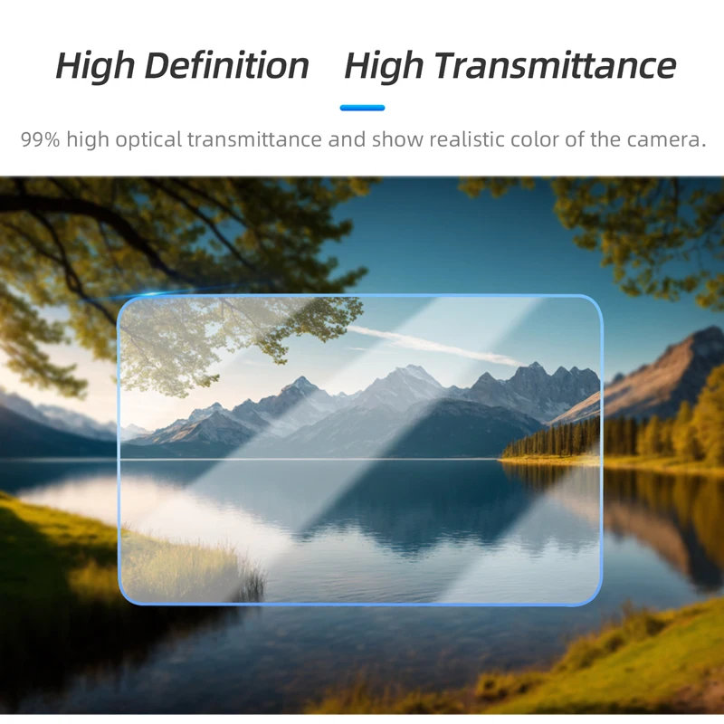 2 in 1 Protective Set for Insta360 Ace Pro 2 Portable Storage Case + Tempered Glass Protector Film Action Camera Accessories