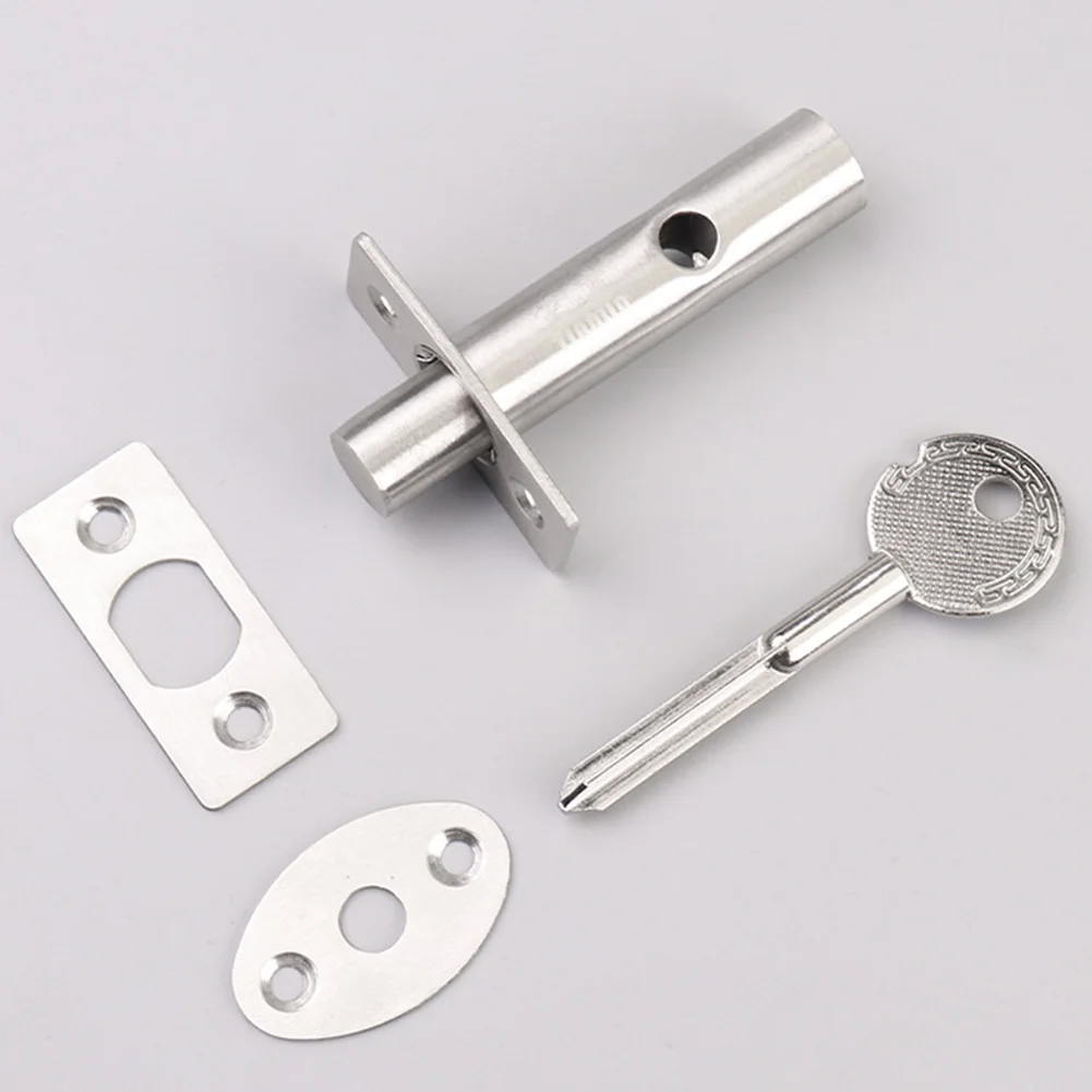 Discreet Lock Solutions As Shown Pipe Well Lock Stainless Steel Door Lock Easy Installation Door Lock Concealed Keyed Solution