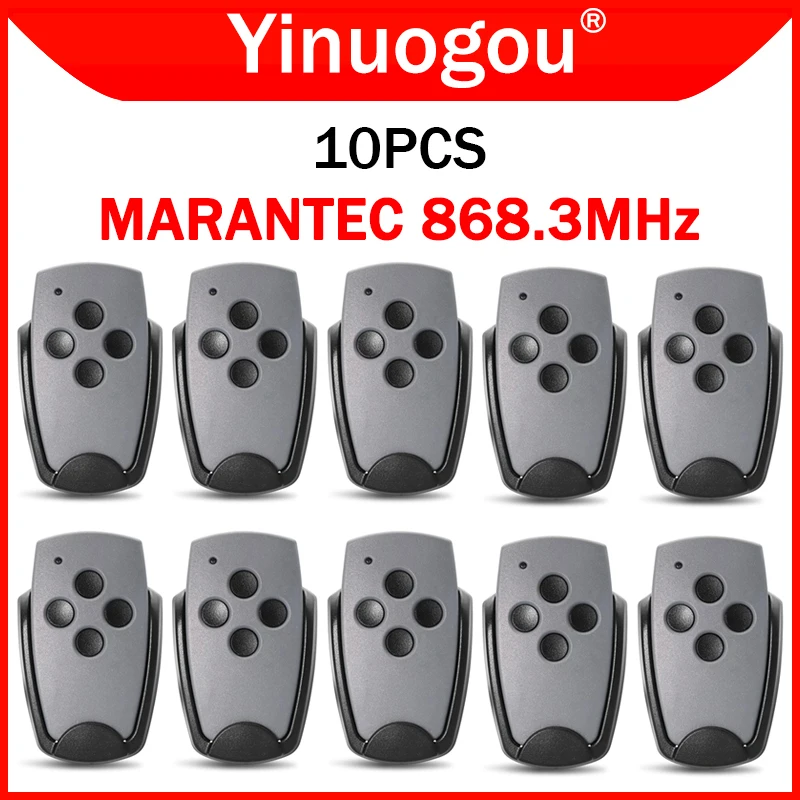 

10PCS Marantec Digital 302 304 382 384 D302 D304 D382 D384 D313 D321 D323 131 Gate Remote Control Garage Door Opener 868.3MHz