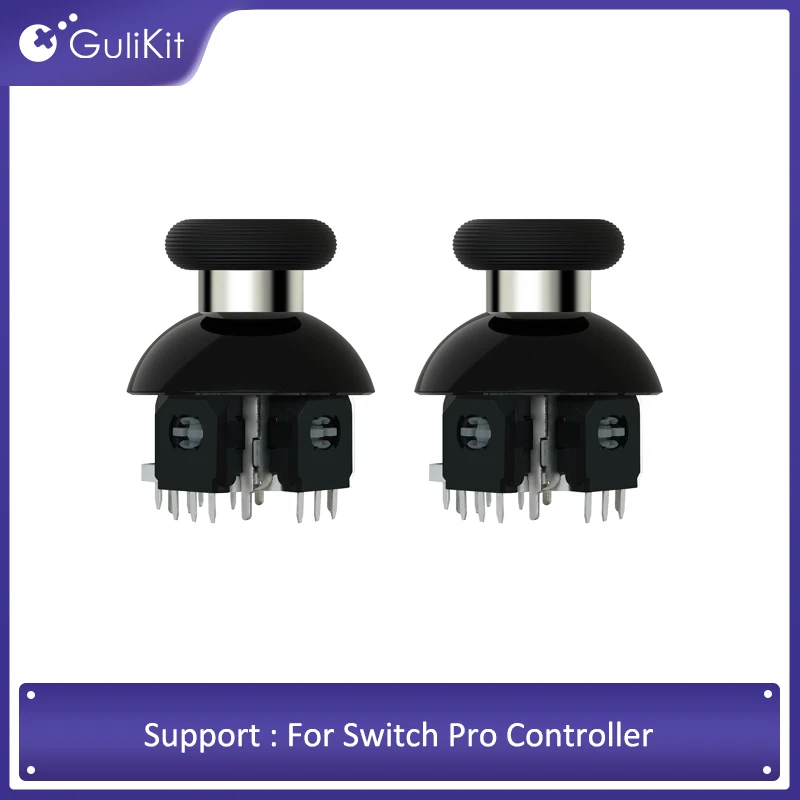 Gulikit NS 55 720 °   Spanning verstelbare TMR-joystick voor Switch Pro PS5 PS4 Xbox-serie controller Laag vermogen Ontwerp voor reparatie