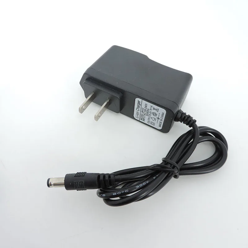 AC DC 8.4V 1A 2A 1000ma Adapter Power Supply wall Charger 5.5x2.5mm plug for Drill Driver Screwdriver 18650 Lithium Battery