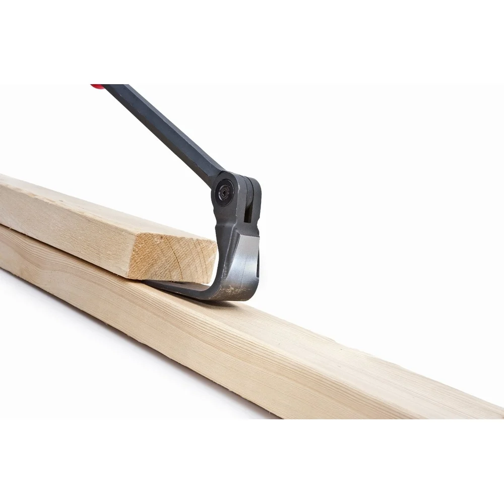 Barra di leva da 30 pollici con fessura per chiodo a testa angolata Rotazione di 180 gradi Blocco a 16 posizioni Durevole superficie sorprendente Controllo confortevole