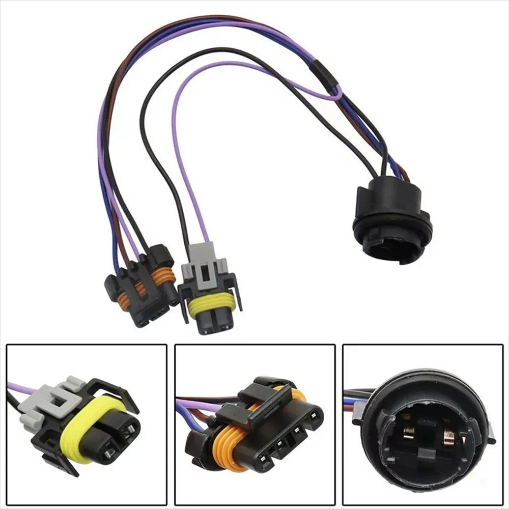 Front Fog Light Wiring Harness Pigtail Connector Direct Replacement Fits Pontiac Solstice 2006-2010 Grand Prix 2004-2008 1653092