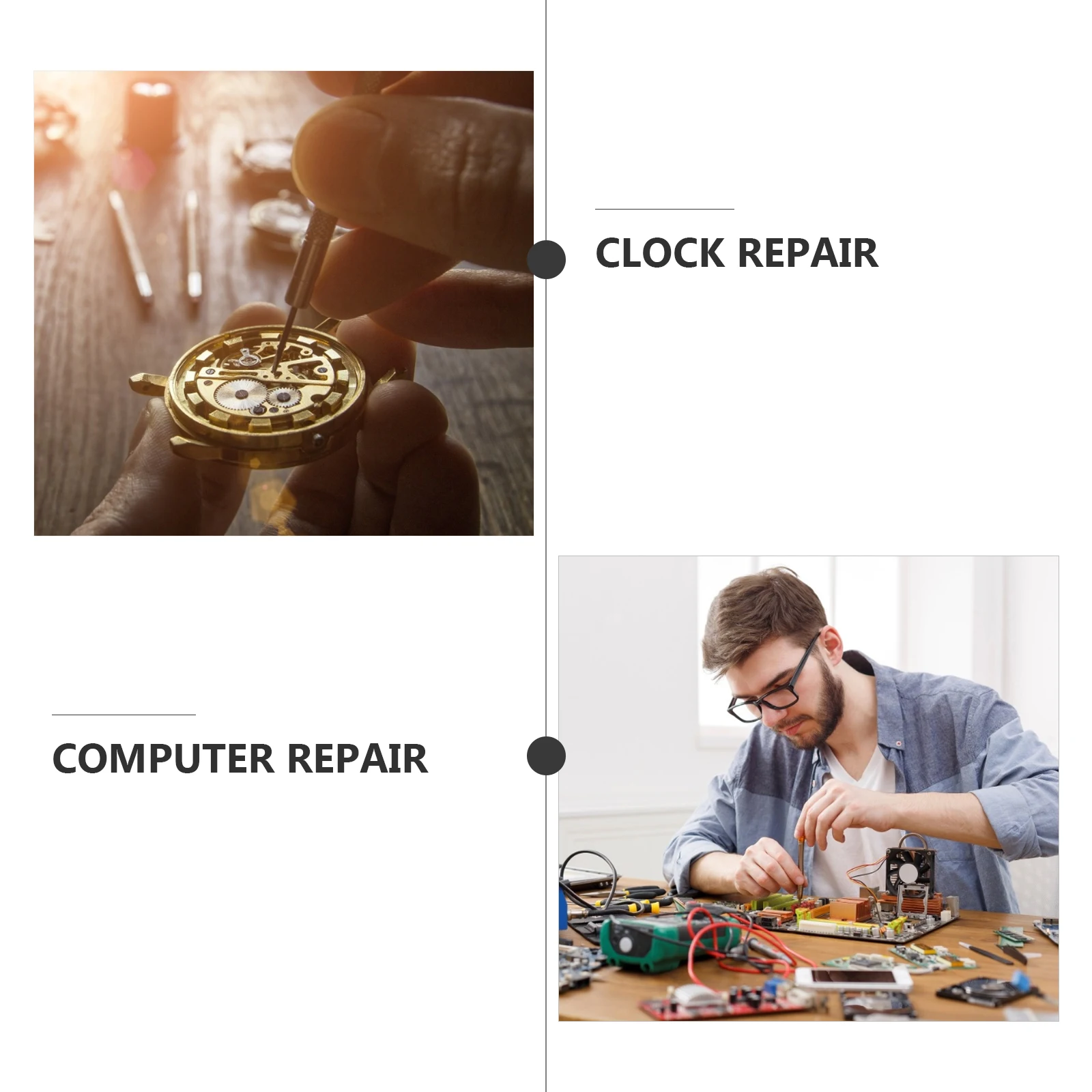 

Football Shaped Multi-Head Screwdriver Set Carbon Steel Repair Tool For Home Electronics Jewelry Watch Tune-Up Bolt Durable