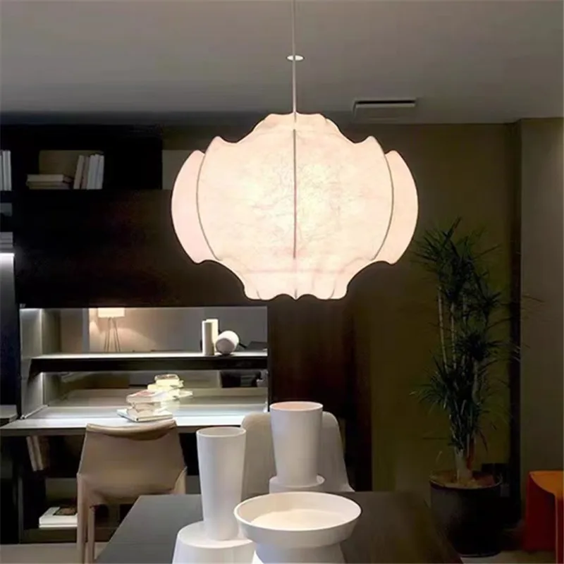 Viscontea Pendant light Italian Designer Silk Lamp Creative Living Room bedroom decorations kitchen dining room lighting