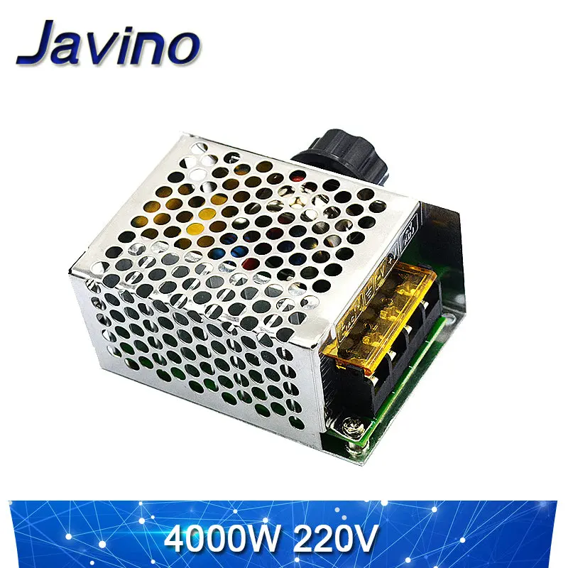 2000W thyristor governor 4000W motor AC 220V high power electronic voltage regulating and temperature regulating module