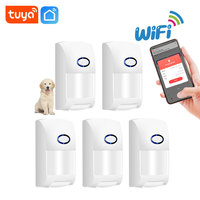 Tuya WiFi Infrared Detector Pet Immune Motion Sensor PIR Detection Home Security Alarm Smart Life APP Remote Control