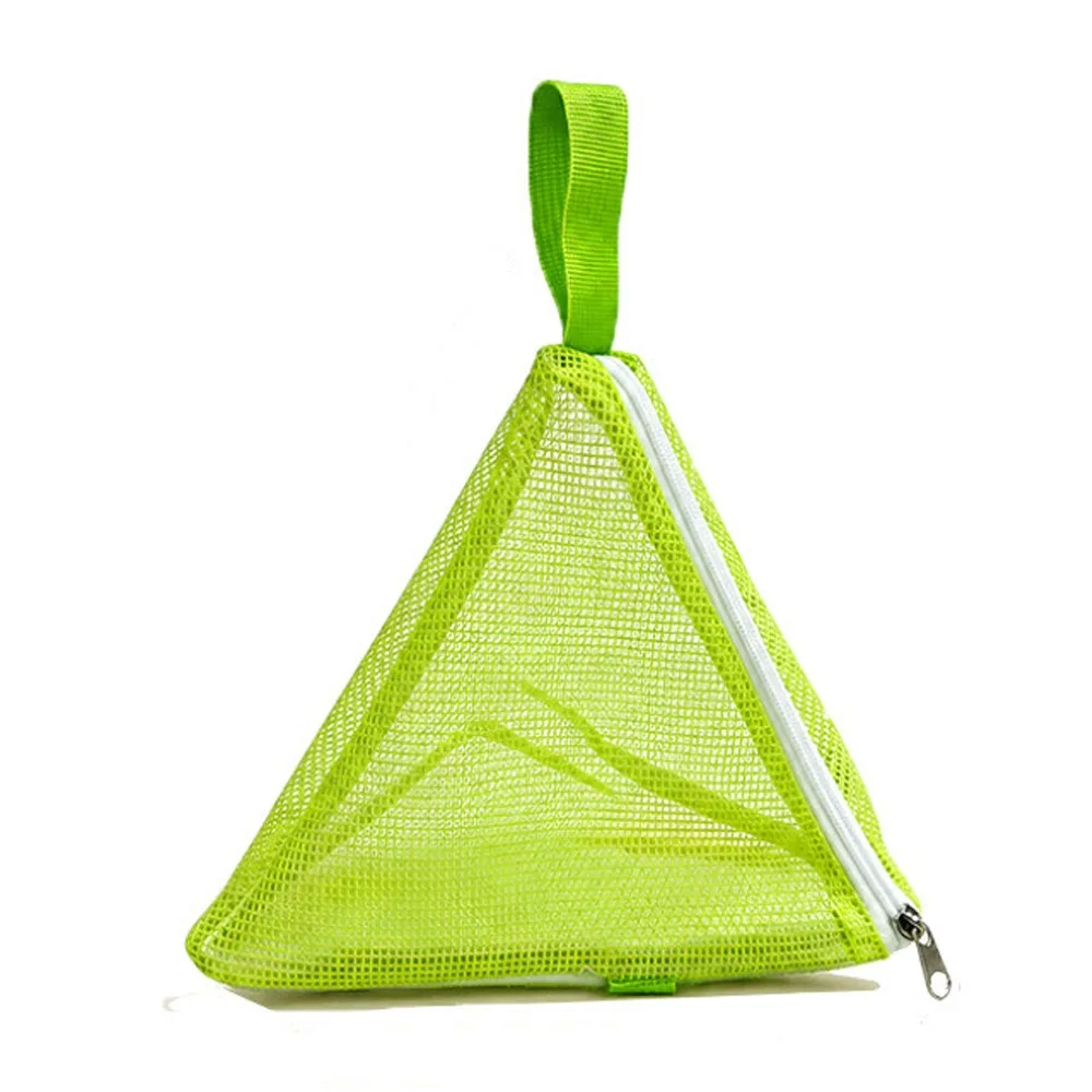 Portable Breathable Mesh Bird Carrier Bag Large Space Triangular Parrot Travel Cage Anti Fly Folding Pet Handheld Bag Go Out