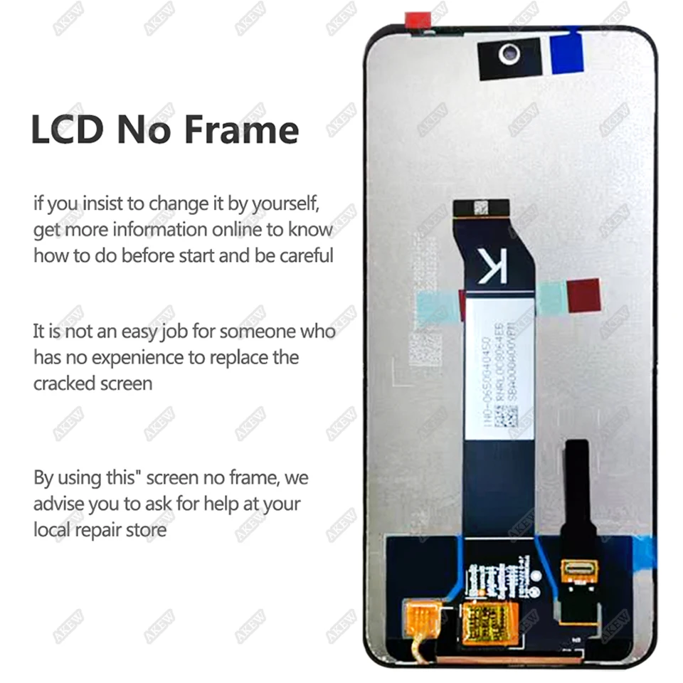 H*c様 【動作品・画面綺麗】Xiaomi Redmi Note 10 JE 6 オリジナル Xiaomi Redmi 注 10 JE Lcd ディスプレイタッチスクリーン