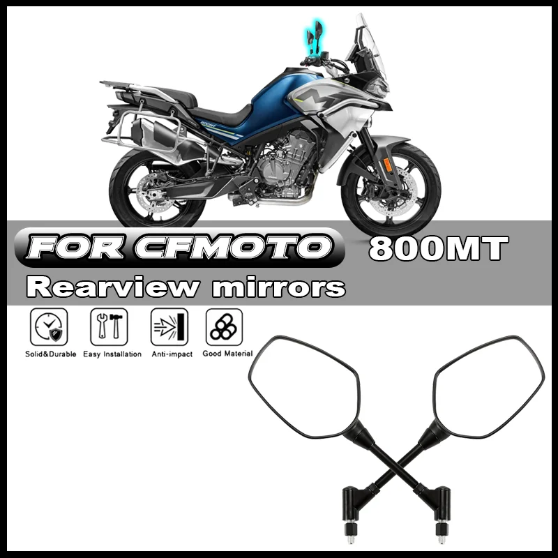 

For CFMOTO CF800MT 700MT 800MT Original motorcycle accessories rearview mirror left right reversing mirror reflector