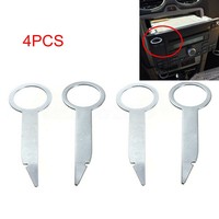 4pcs Car Radio Stereo Removal Release Tool Keys For Bora For Passat 3B/3BG B5 For Sharan, For T5/Multivan For Benz For FORD