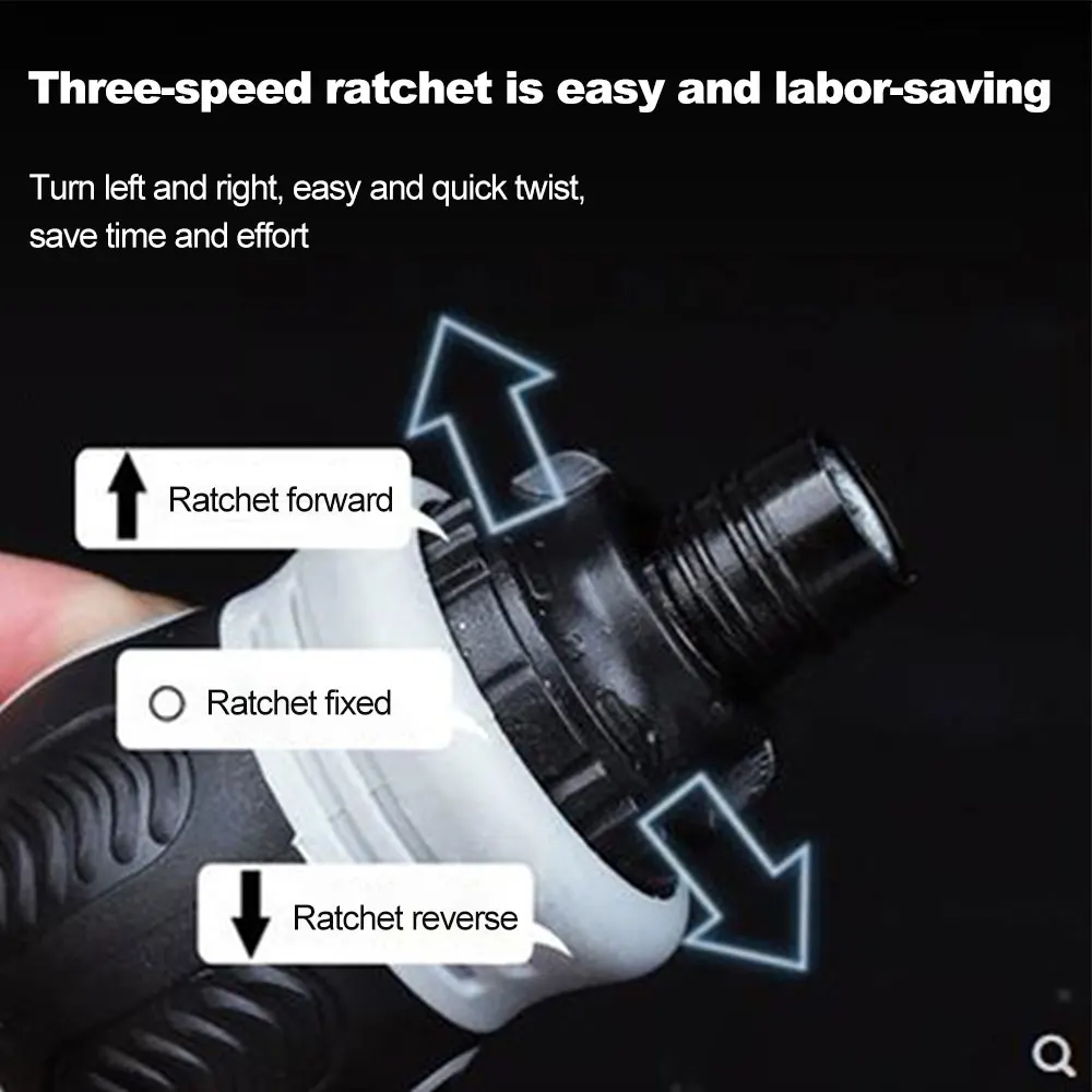 Ratchet Screwdriver Set Mini Rotating Handle Dual-purpose Batch Head Telescopic Screwdriver Detachable Hand Tool Set