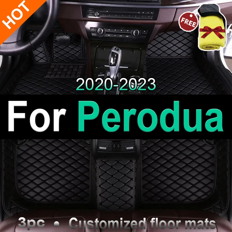 Car Floor Mats For Perodua Bezza Kelisa Alza car Accessories