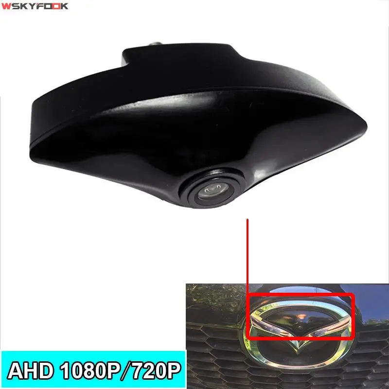 

1920*1080P AHD Special Vehicle Logo Mark Emblem Front View Camera For Mazda CX-5 2013 2014 2015 Parking camera