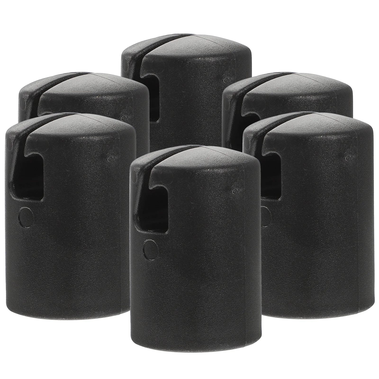 

6Pcs Trampoline Top Caps ABS Plastic Durable Protective Covers for Safety Net Connection Long-Lasting Use Trampoline Accessories