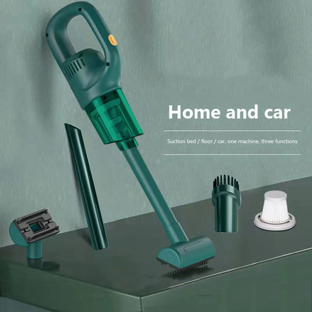 Wireless Handheld Vacuum Cleaner with Detachable Dust Box Handheld Chargeable Auto Vacuum for Home Car Pet Mini Vacuum Cleaner