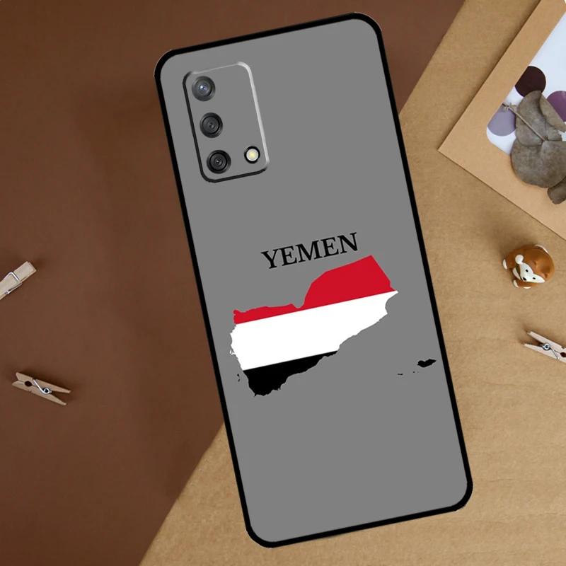 Yemen Flag Case For OPPO Find X3 Lite X5 Pro A15 A52 A72 A5 A9 A31 A53 A83 A91 A93 A94 A74 A54 Cover