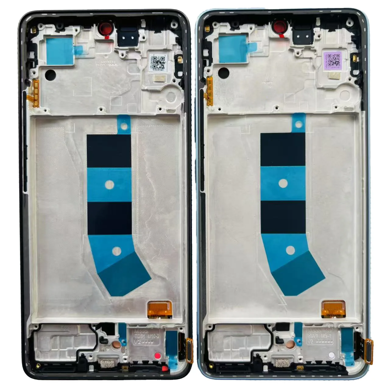 6.67 "AMOLED Asli untuk Xiaomi Redmi Note 13 4G 23129RAA4G Layar Sentuh Digitizer Tampilan Lcd untuk Redmi Note13 4G Lcd W Bingkai