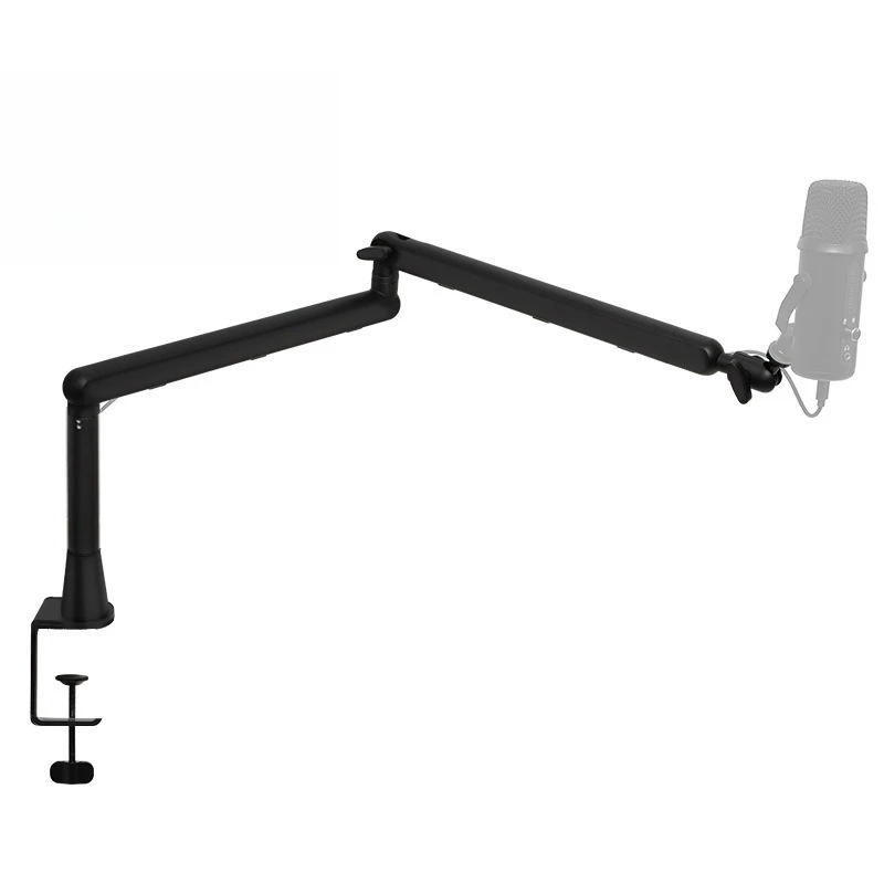 

Microphone desktop cantilever bracket live k song microphone anti-shake mobile phone tablet lazy, universal folding aluminum
