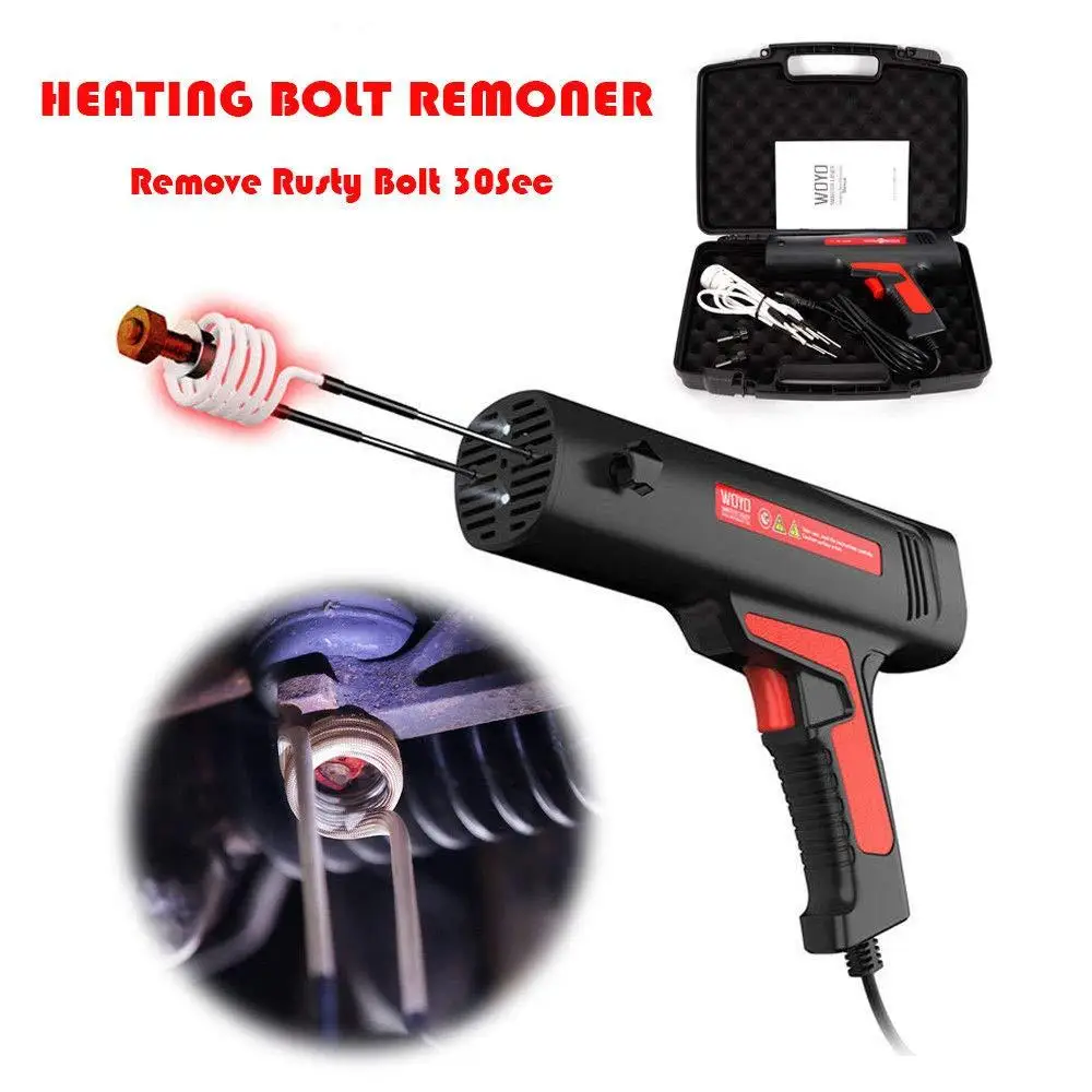 Powerful Handheld Magnetic Induction Heater Tool Set Rusty Screw & Nut Removal Machine 110V Input Voltage 500-900W Output Power