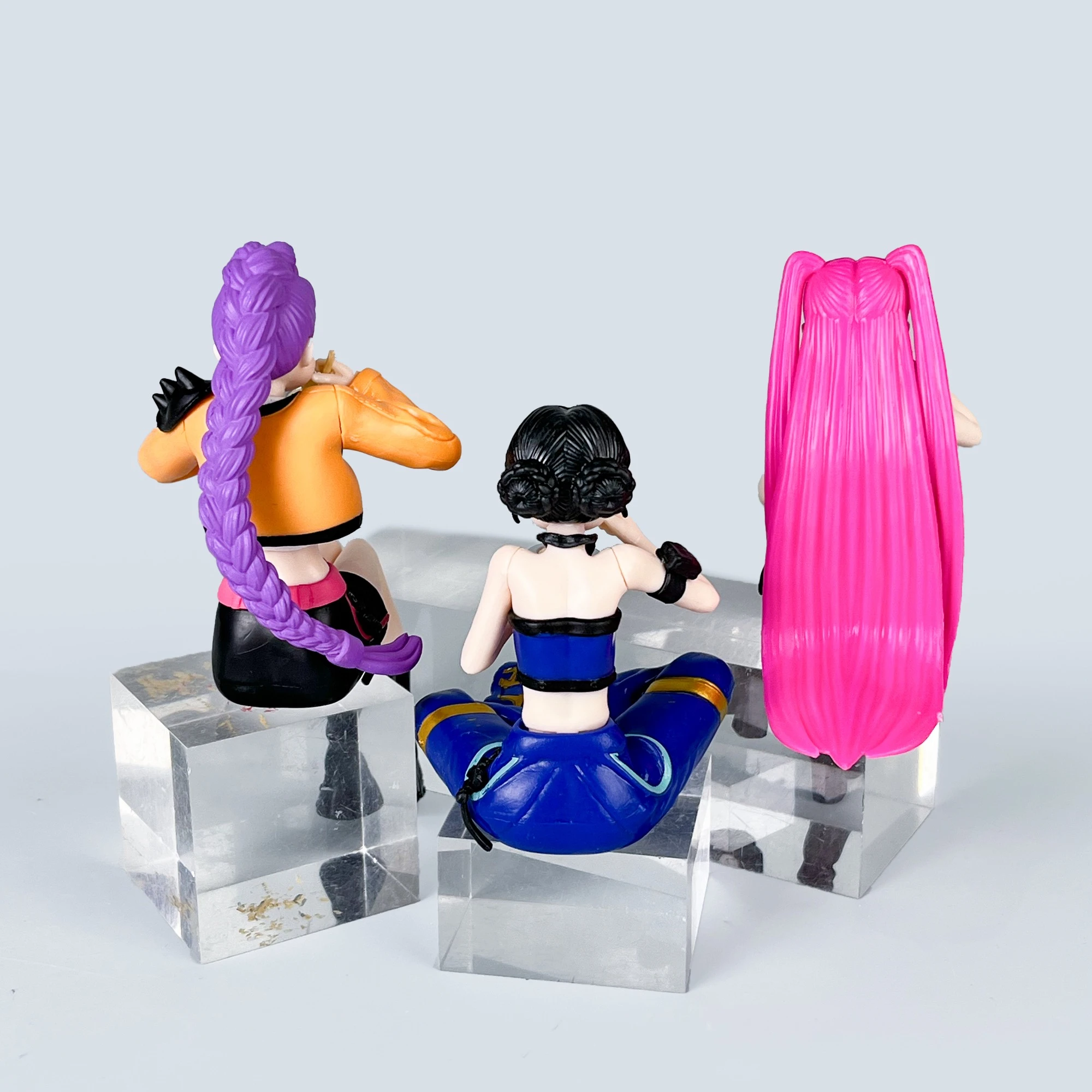 2026 Hot Anime KPop Devil Hunter Puppe Vinyl Spielzeug Rumi Mira Zoi Charakter Vinyl Maske Blind Box Ornament Spielzeug Weihnachtsgeschenk