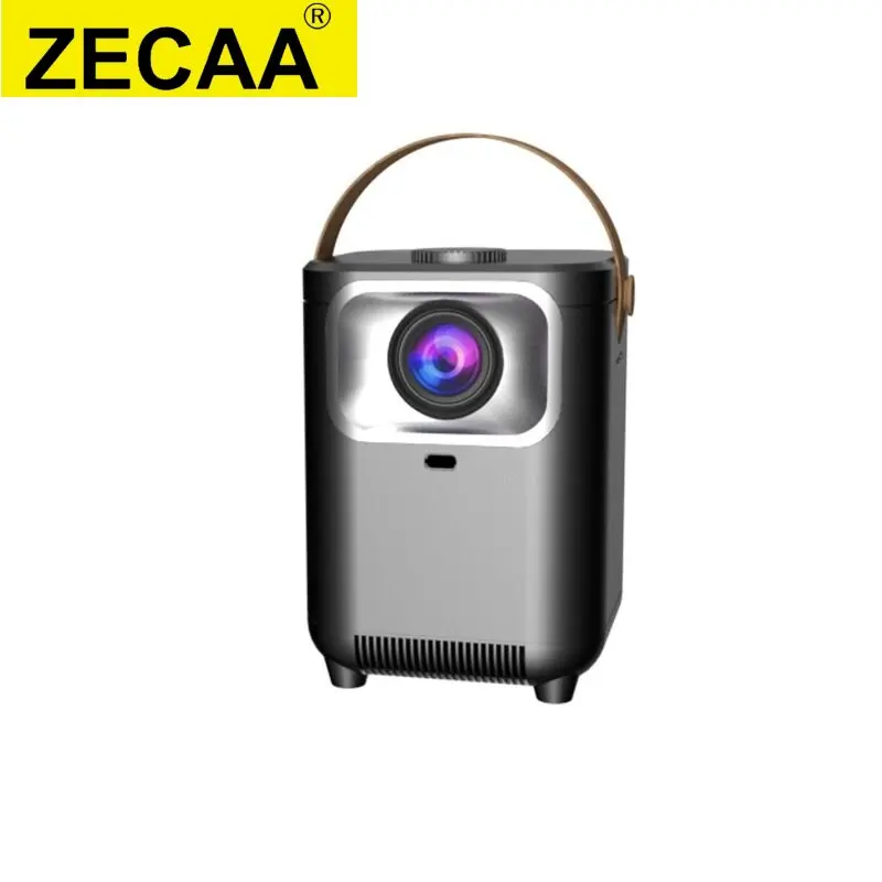 

ZECAA Full HD 1080P 300 ANSI 4K 2.4G+5G Dual Band WiFi 6 Android 11 Portable Bluetooth 5.4 Smart Home Projector Smart Projector