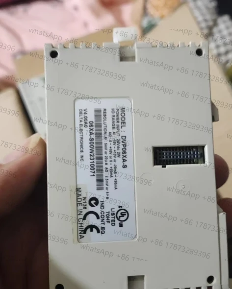 

Second-hand DVP06XA-S PLC Extension Module Tested OK