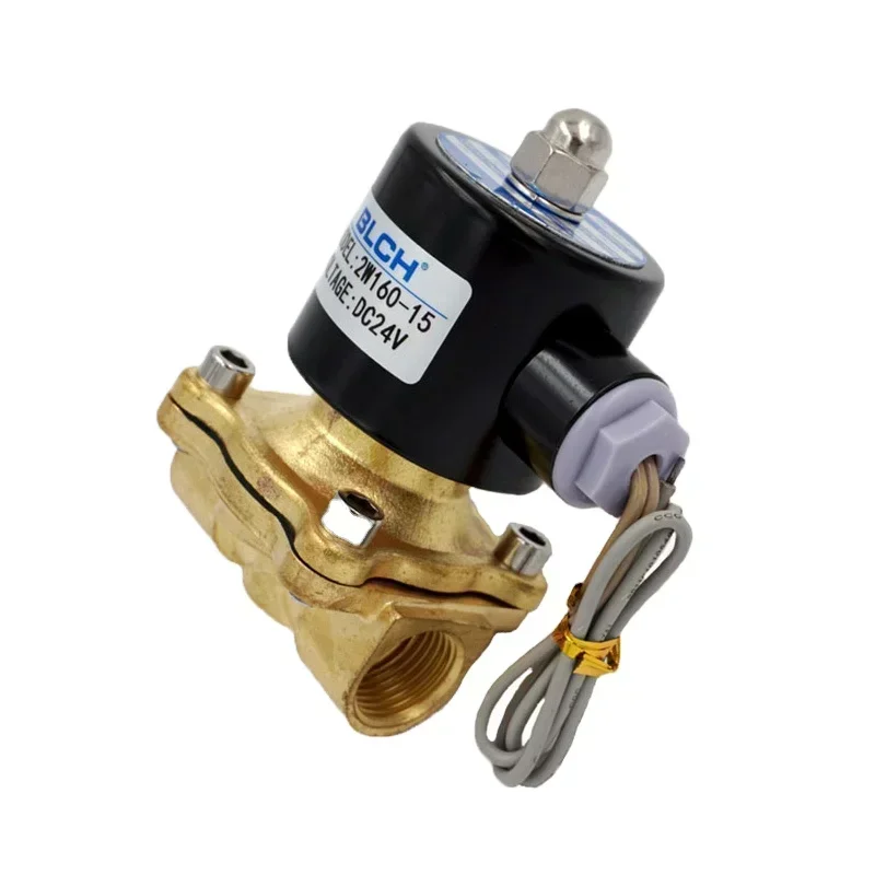 

Hot SalesCompetitive Price With High Quality Dc 24v 2W160-15 1/2 Inch Brass Pneumatic 12v Water Solenoid Valve